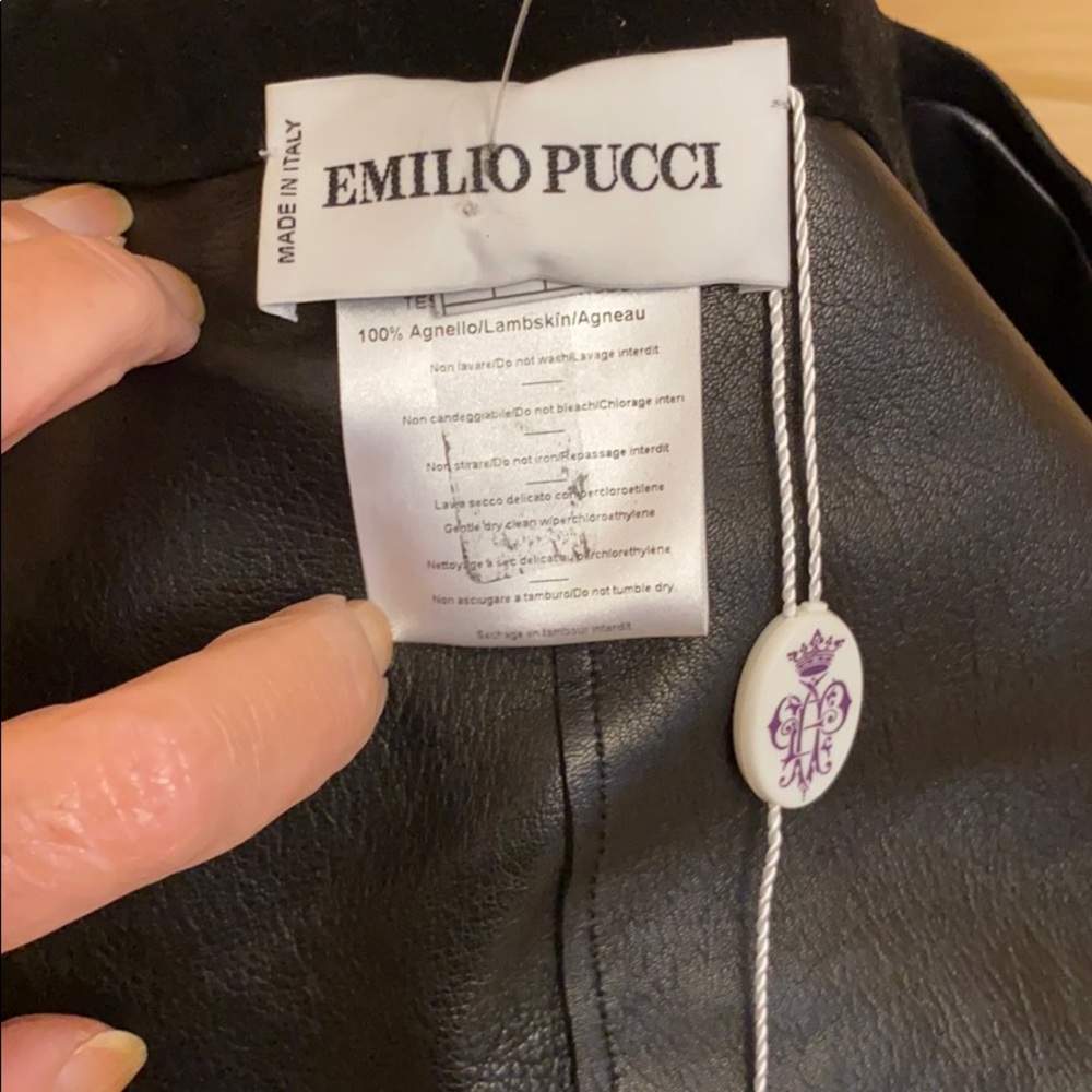 NEW EMILIO PUCCI Runway bolero jacket S/6-US=40 IT - Picture 8 of 10